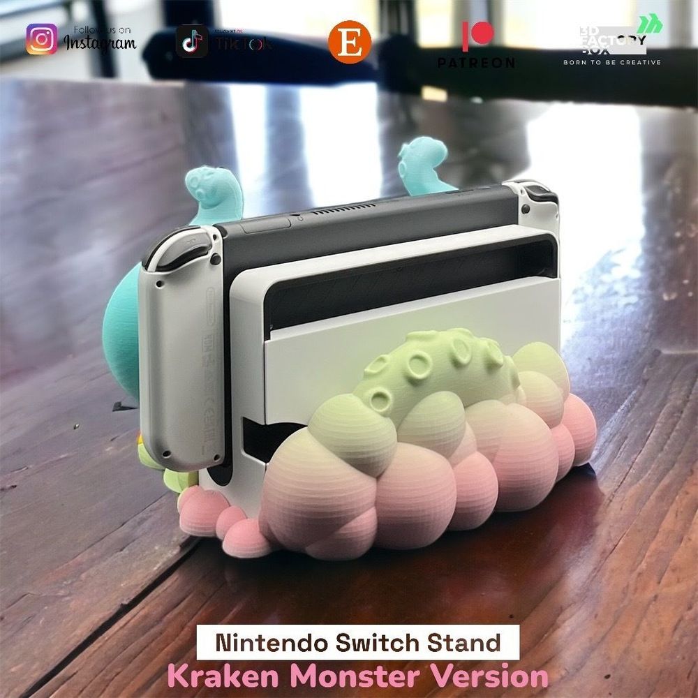 图片[2]-克拉肯怪兽支架-3D合纵社-3D打印模型STL格式3mf格式免费下载！