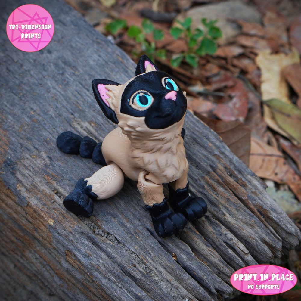 图片[2]-暹罗猫-3D合纵社-3D打印模型STL格式3mf格式免费下载！