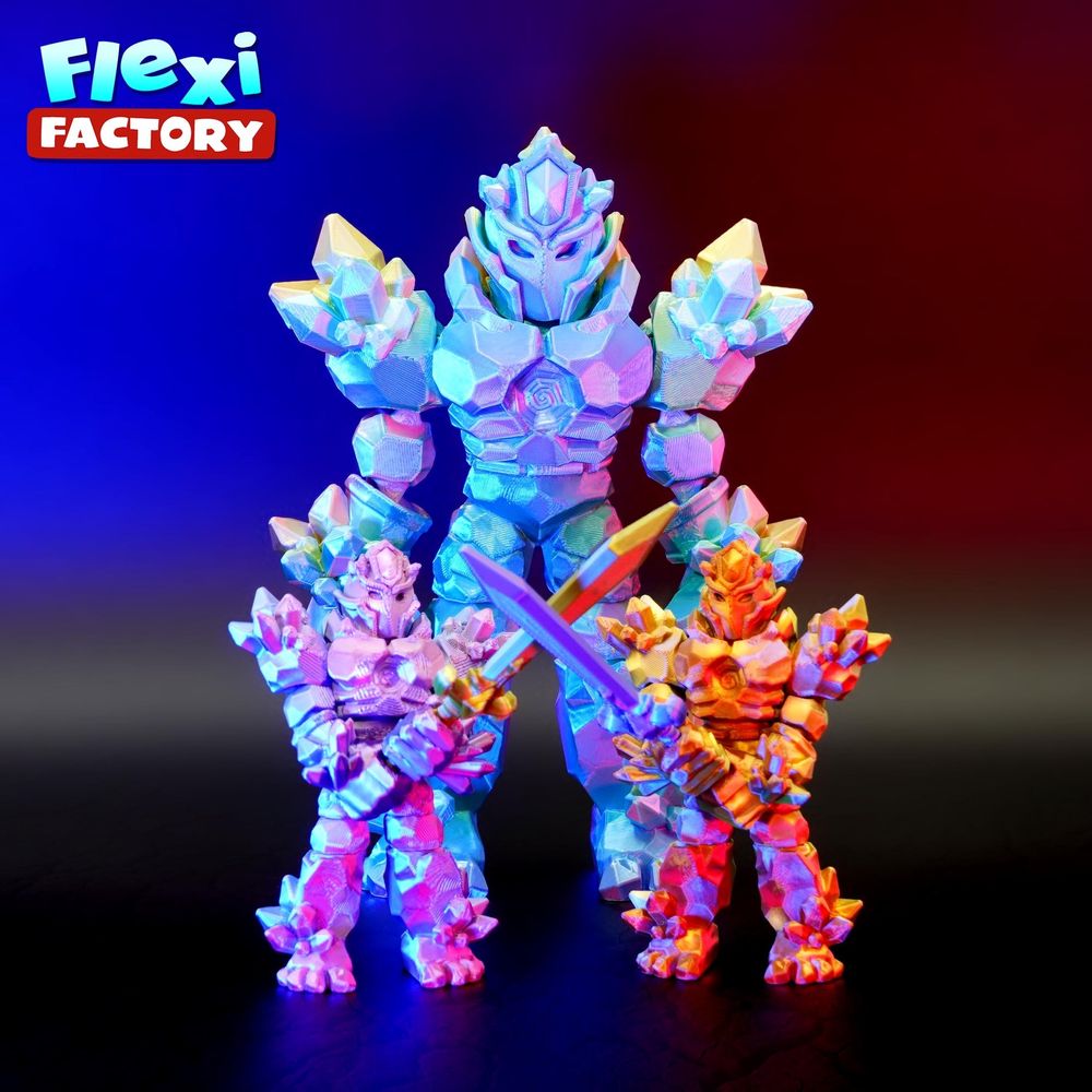 图片[2]-水晶战士-3D合纵社-3D打印模型STL格式3mf格式免费下载！