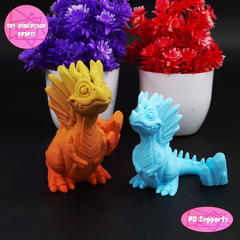 冰龙-3D合纵社-3D打印模型STL格式3mf格式免费下载！