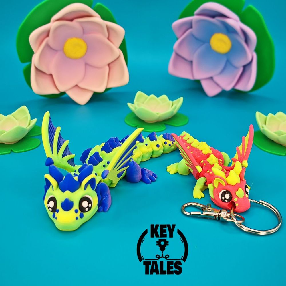 图片[3]-锦鲤龙-3D合纵社-3D打印模型STL格式3mf格式免费下载！