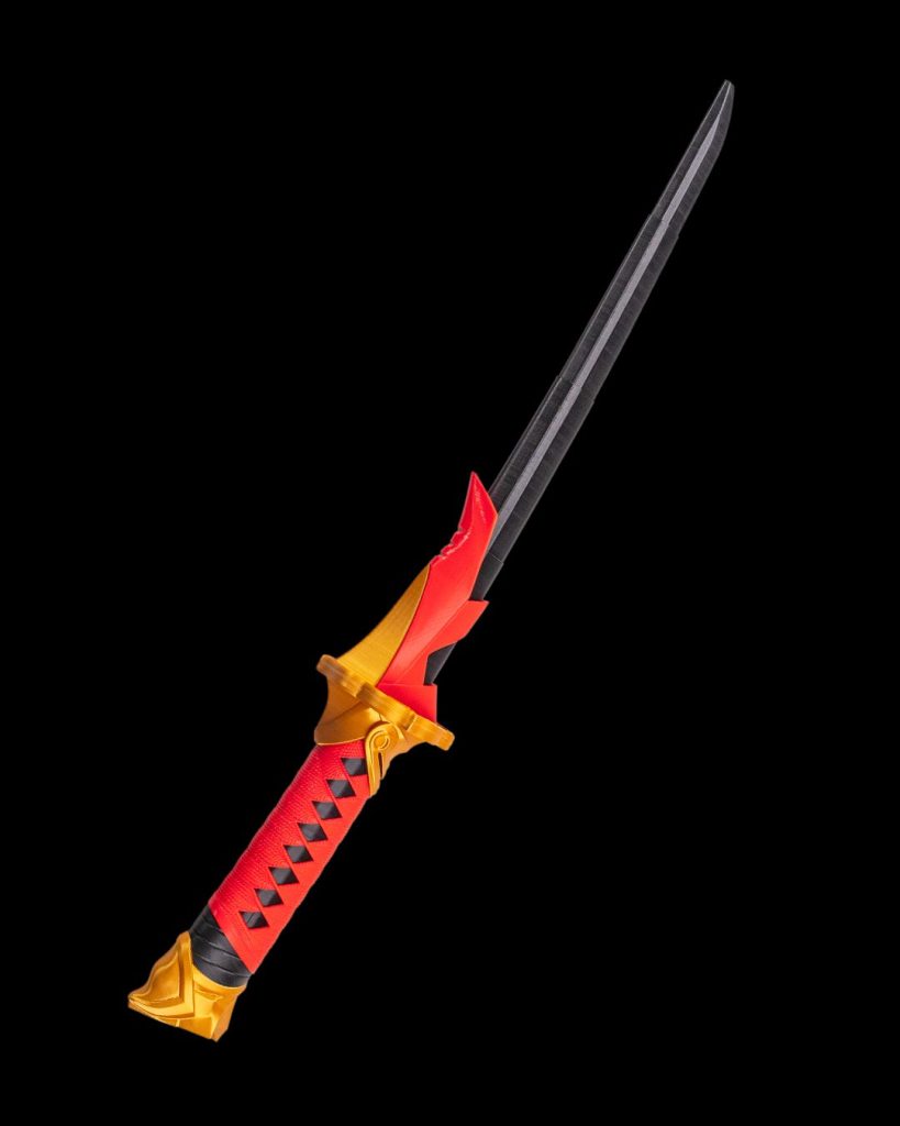 沉默之刃武士刀-3D合纵社-3D打印模型STL格式3mf格式免费下载！