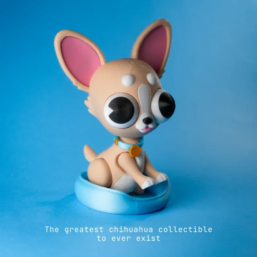 图片[2]-可动卡通吉娃娃-3D合纵社-3D打印模型STL格式3mf格式免费下载！