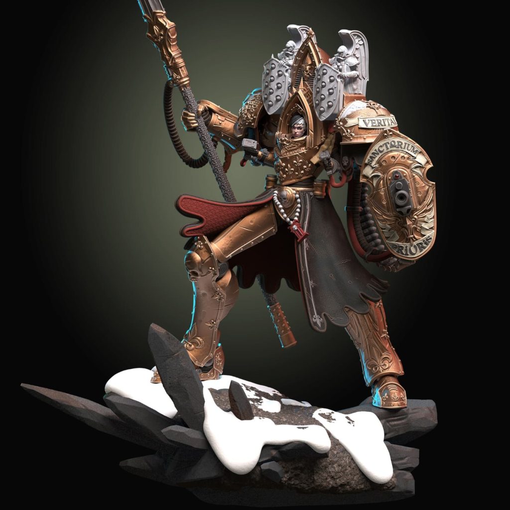 战锤40K 莫尔文·瓦尔-3D合纵社-3D打印模型STL格式3mf格式免费下载！