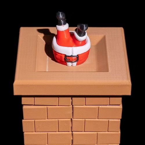 图片[2]-圣诞老人和秘密烟囱-3D合纵社-3D打印模型STL格式3mf格式免费下载！