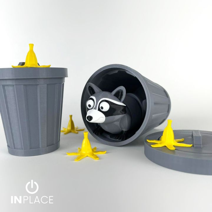 图片[3]-可爱浣熊 Cute Raccoon Articulated-3D合纵社-3D打印模型STL格式3mf格式免费下载！