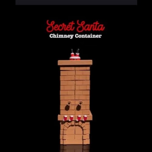 圣诞老人和秘密烟囱-3D合纵社-3D打印模型STL格式3mf格式免费下载！