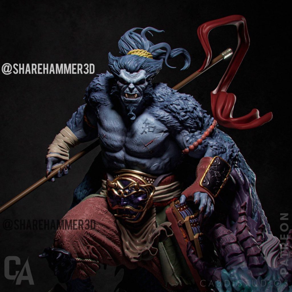 图片[2]-激烈的守护者力量荣耀和狂野精神-3D合纵社-3D打印模型STL格式3mf格式免费下载！