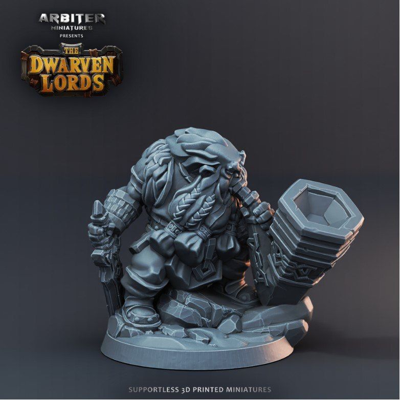 图片[3]-无支撑矮人黑暗骑士-3D合纵社-3D打印模型STL格式3mf格式免费下载！