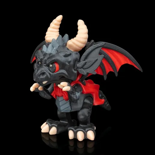 图片[3]-西方吸血鬼龙-3D合纵社-3D打印模型STL格式3mf格式免费下载！