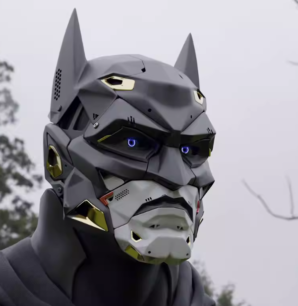 图片[3]-蝙蝠侠头盔面具-3D合纵社-3D打印模型STL格式3mf格式免费下载！