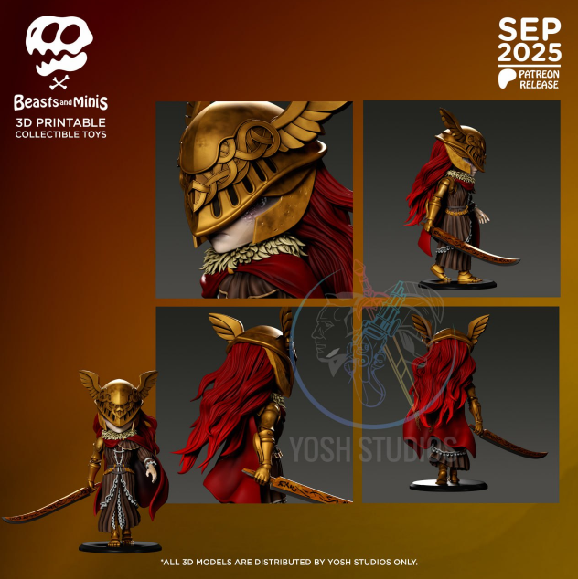 图片[5]-5款野兽 迷你模型-3D合纵社-3D打印模型STL格式3mf格式免费下载！