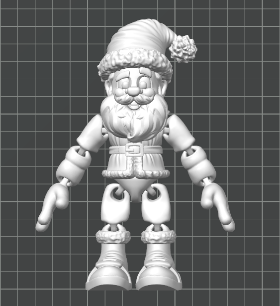 图片[2]-圣诞老人和雪橇-3D合纵社-3D打印模型STL格式3mf格式免费下载！