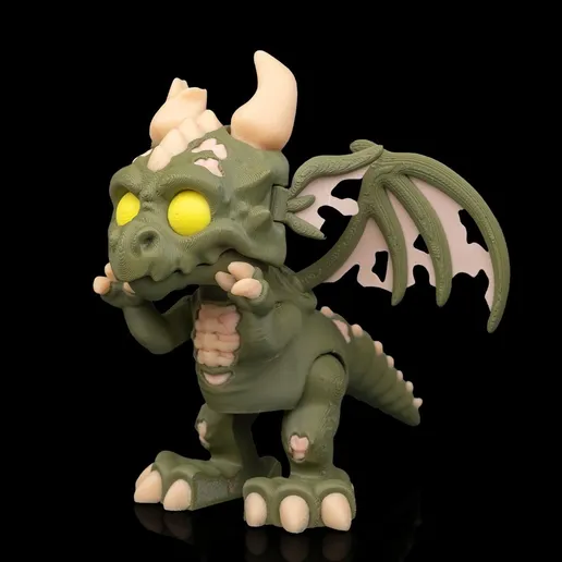 图片[4]-西方僵尸龙-3D合纵社-3D打印模型STL格式3mf格式免费下载！