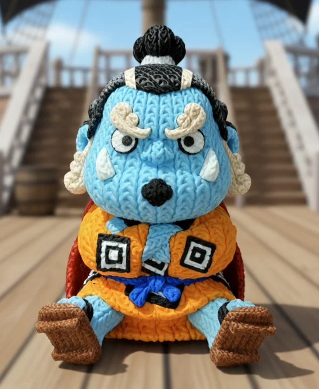 海贼王 针织 金八娃娃-3D合纵社-3D打印模型STL格式3mf格式免费下载！