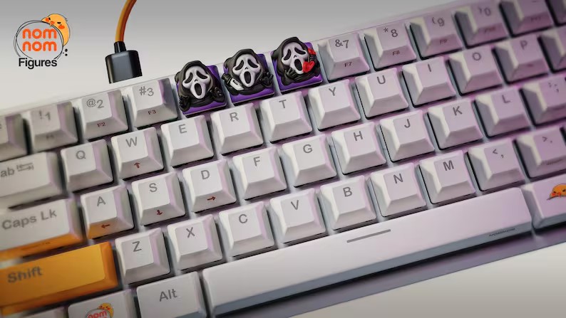 图片[3]-键盘帽-鬼脸键帽-3D合纵社-3D打印模型STL格式3mf格式免费下载！