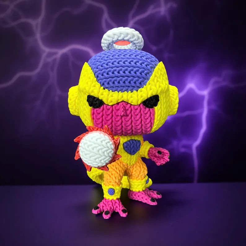 针织 龙珠 弗里萨-3D合纵社-3D打印模型STL格式3mf格式免费下载！