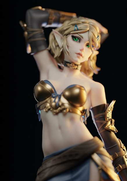 塞尔达莱奥诺尔 E S Monster Zelda-3D合纵社-3D打印模型STL格式3mf格式免费下载！