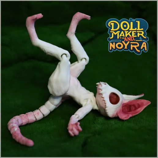 图片[2]-可动骷髅外星猫-3D合纵社-3D打印模型STL格式3mf格式免费下载！