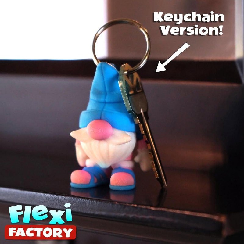 图片[2]-小矮人迷你 钥匙链-3D合纵社-3D打印模型STL格式3mf格式免费下载！
